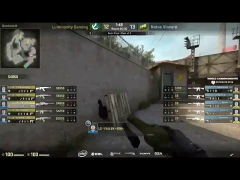 Fallen VS Na'Vi | INSANE 1V4 CLUTCH!