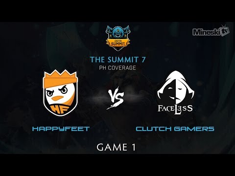 HappyFeet vs Team Faceless | The Summit 7 | PH Coverage | Game 1