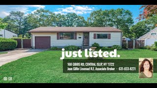 Modern Ranch with Spacious Backyard | 168 Gibbs Rd Central Islip NY | Affordable Long Island Living