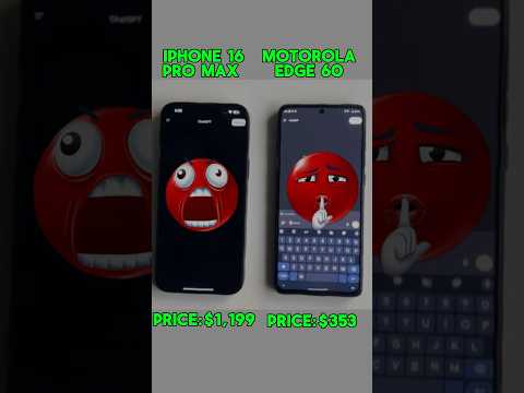 Shocking Result! iPhone 16 Pro Max vs Motorola Edge 60 Fusion – Who Wins? 🚀