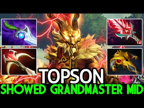 TOPSON [Monkey King] Grandmaster Mid with Overpower Build
