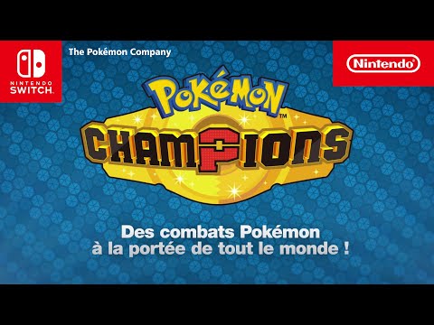 Pokémon Champions fera son arrivée en 2026 sur Nintendo Switch !