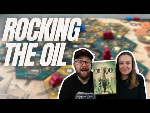 A lighter, tighter experience! - Oil Rock Board Game Review
