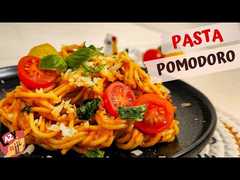 Pasta Pomodoro Recipe | Spaghetti with Tomato | Classic Parmigiano Reggiano Pomodoro Sauce Recipe