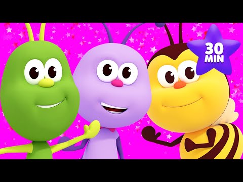 Learn - Sing and Dance with Little Bugs! #2 🐞 MIX 🌈 FOR KIDS | Boogie Bugs in English