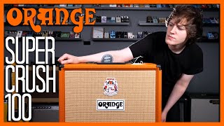 Video thumbnail for NEW, AFFORDABLE ORANGE AMP! Super Crush 100 - Orange Amps Demo by HarryAndAGuitar
