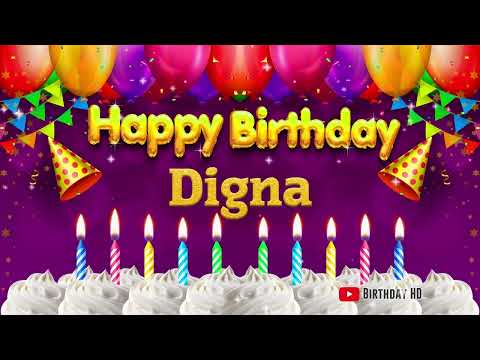 Digna Happy birthday To You - Happy Birthday song name Digna 🎁