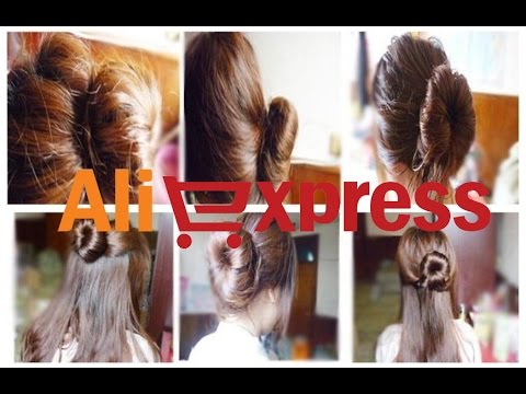 Аксессуар или заколка для волос (aliexpress) для причёски "Пучок"