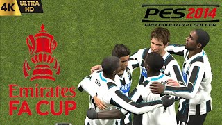 PES 2014 - Master League - EP 9 - Newcastle Utd VS Aston Villa [4K 60FPS]