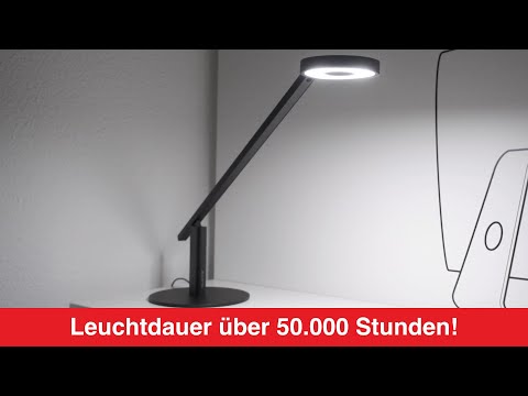 Artikelvideo 1 für LUCTRA® by DURABLE TABLE LITE LED-Schreibtischlampe schwarz 12 W, Artikelnummer 220428