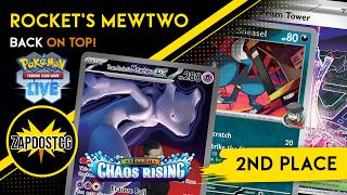 2nd Place Team Rocket's Mewtwo ex Deck WRECKS The Meta! (Pokemon TCG)