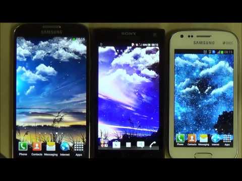 Falling Stars Live Wallpaper Video