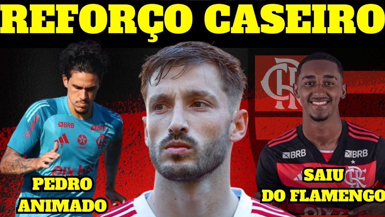FLAMENGO SE PREPARANDO PARA O BRASILEIRÃO I SAÍDA DE JOGADOR I VOLTA DE PEDRO