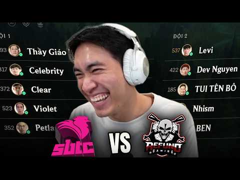 Đại chiến 5vs5 LMHT SBTC vs RF