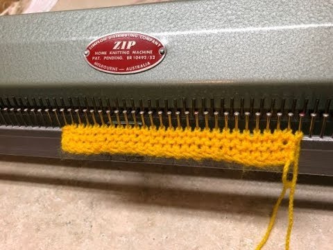 Как начать вязание на вязальных аппаратах типа Меда