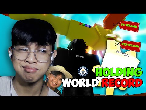 HAWAK NAMIN NI KRIPHIE ANG WORLD RECORD PET | Grow A Garden