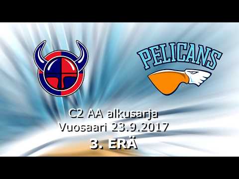 La 23.9.2017 Viikingit/S - Pelicans C2 Akatemia, erä 3