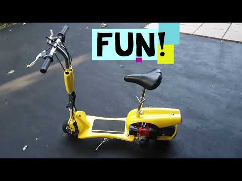 Old Recreational Scooter Restoration