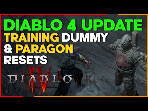 Diablo 4 Training Dummy and Paragon Resets Explained
