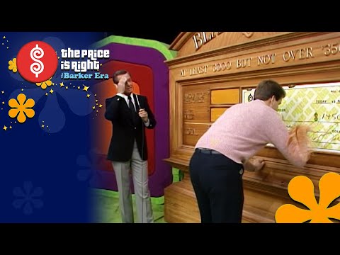 Oh, no! Friendly Student Goes Up Against Blank Check - The Price Is Right 1985