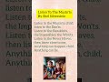 Listen to the Mustn'ts |By Shel Silverstein