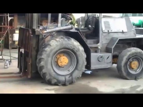 Waves to Wheels Mobile Dustless Blasting - forklift 2-8-2016 www.wavestowheels.com