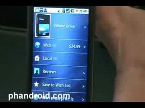 Shop Savvy for Android: Quick Demo