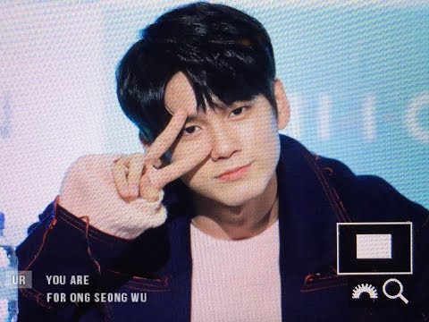[ Wanna One ] 171206 Ong seongwoo at Clean Perfume Fansign - 워너원
