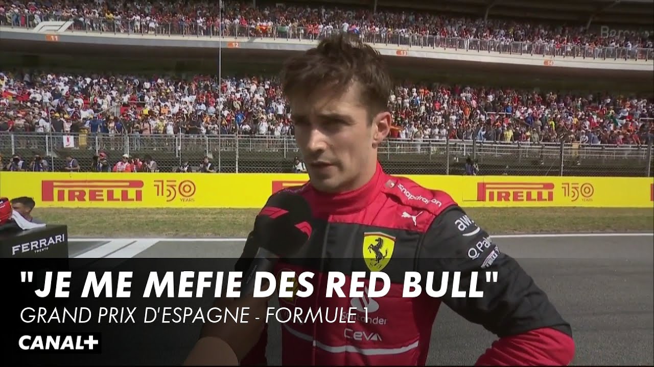 La réaction de Leclerc après les qualifications - Grand Prix d'Espagne - F1