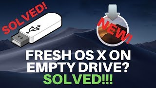 How to Install OS X or macOS onto a new blank Hard Drive (Fresh Installation)
