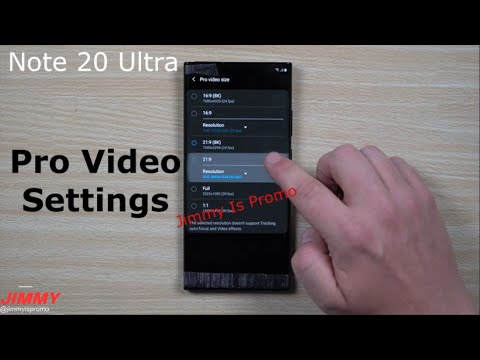 Galaxy Note 20 Ultra HANDS ON - Camera, Pro Video Settings & More