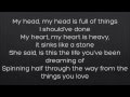 It's Not Right For You - The Script (Official Lyrics Video)