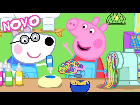 Capa de Peppa Pig Português Brasil | Preparo de Massas Frescas | NOVO Contos da Peppa Pig