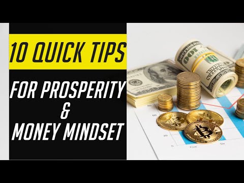 10 Quick Tips for Prosperity & Money Mindset - Motivation Wings
