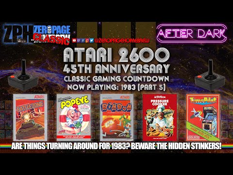 Atari 2600 45th Anniversary Classic Gaming Countdown (Day 11): 1983 Part 5 (32 Games)