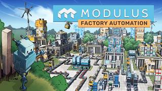 【Modulus】切って、くっつけて、新しい形を作る工場シム【字幕】