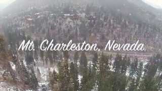 preview picture of video 'Mt. Charleston, Nevada -  Snowy Drone Video'