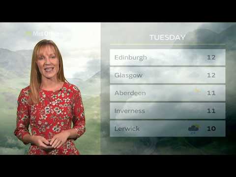 Sunday afternoon forecast | Scotland | 30/09/18