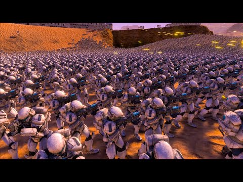 15000 Venoms VS 18000 Clone RCs Ultimate Epic Battle Simulator UEBS 2