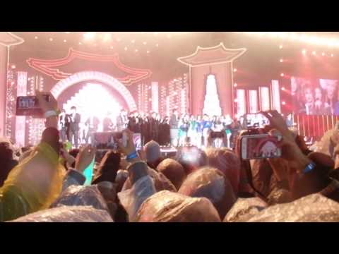 161118 superjunior kyuyhyun in gyeongju and ending music bank