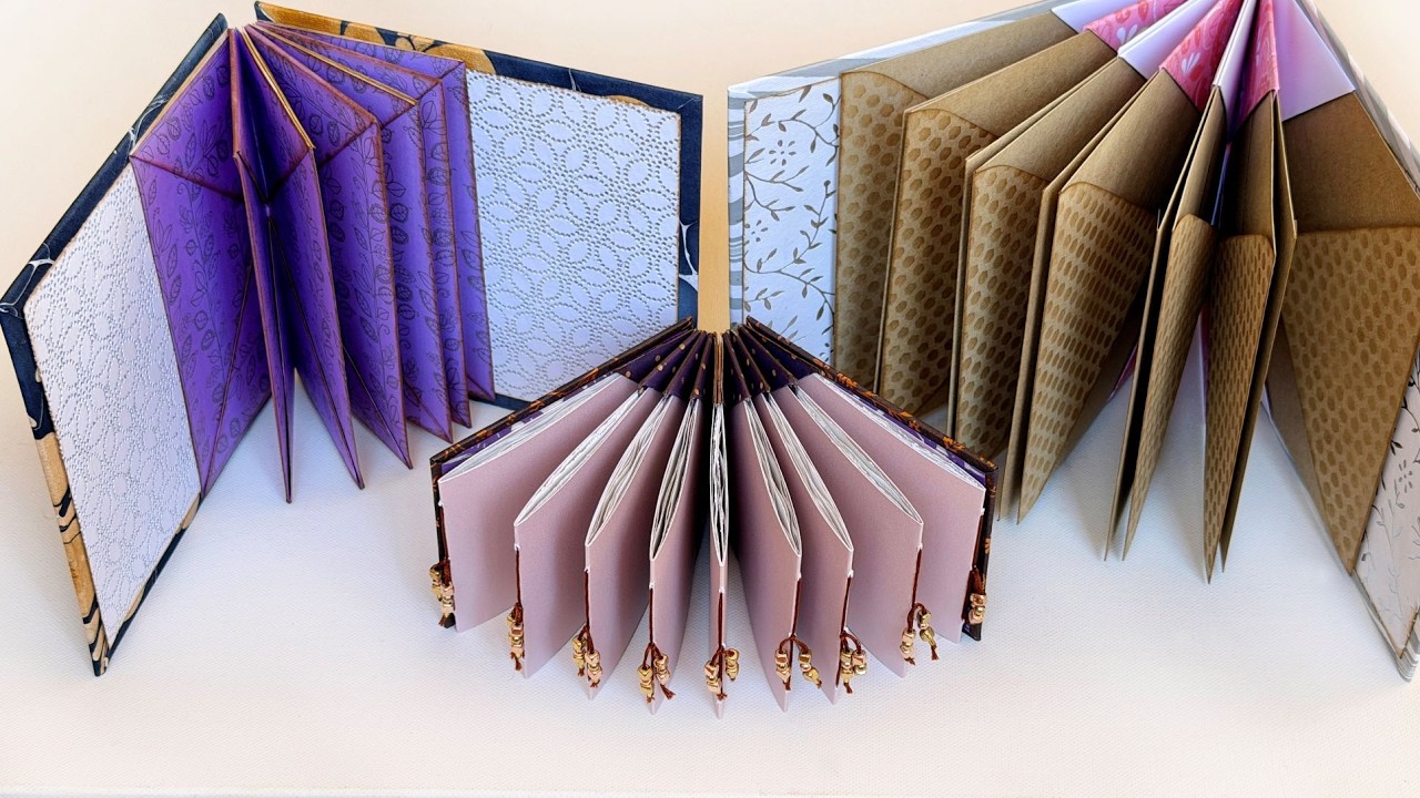 Blizzard Book Tutorial  (Step-by-Step) - No Glue, No Sewing