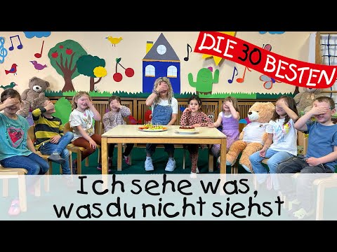 Ich sehe was, was du nicht siehst - Singen, Tanzen und Bewegen || Kinderlieder