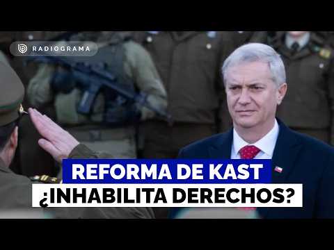 Los efectos tras reforma en seguridad que ingresó el Ejecutivo: ¿Inhabilita derechos?