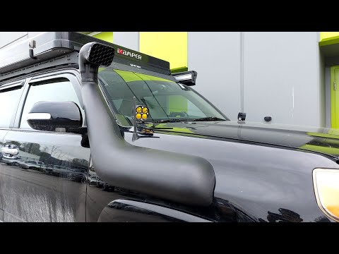 Detailed 4runner Snorkel Install Dobinsons and ARB Safari Applicable