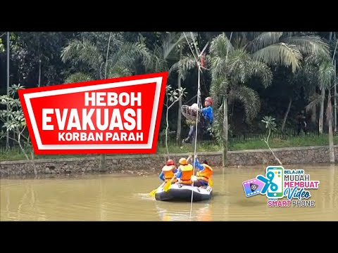 SIMULASI EVAKUASI KORBAN