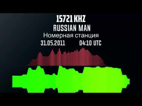 15721 кГц, номерная станция Russian Man