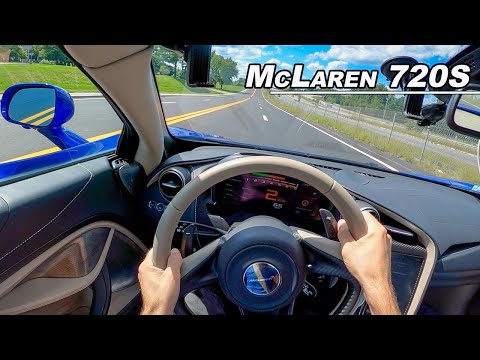 Warp Speed From the Factory! - 2018 McLaren 720S POV Drive (Binaural Audio)