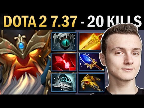 Ember Spirit Gameplay Miracle with 20 Kills and Radiance - TI14