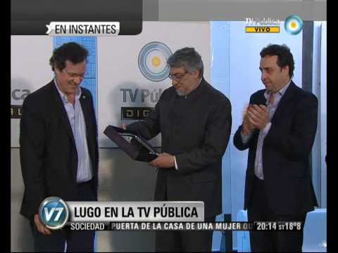 Visión 7: Lugo en la TV Pública, avance de "Guerra guazú. La Guerra del Paraguay"