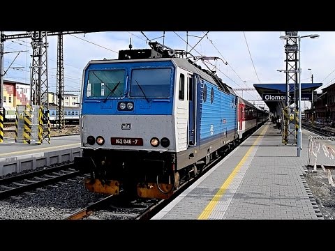 ČD 162.046 - EC 122 RADHOŠŤ - Olomouc hlavní nádraží